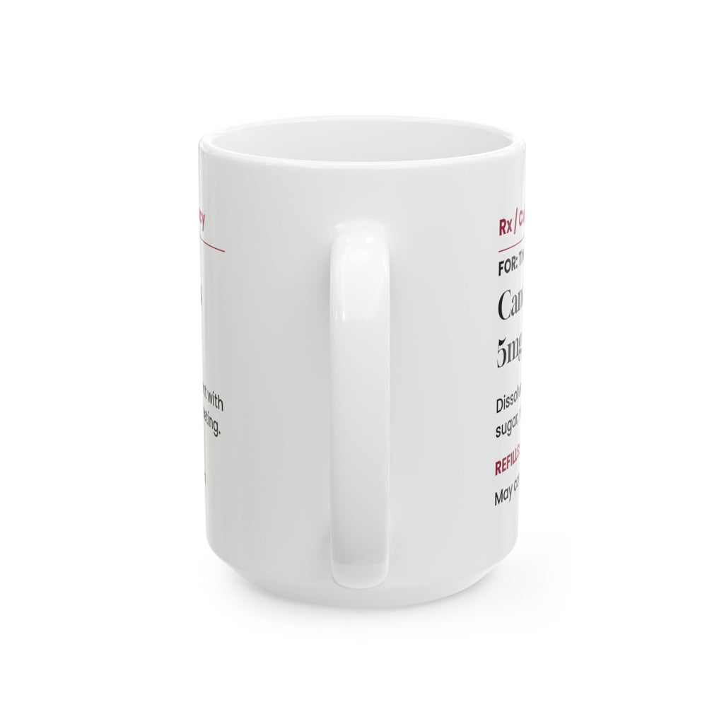 Funny Candy Hearts Prescription Coffee Mug For Interns