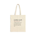 Funny Christmas Baking Tote Bag Cookie Math Dictionary Definition