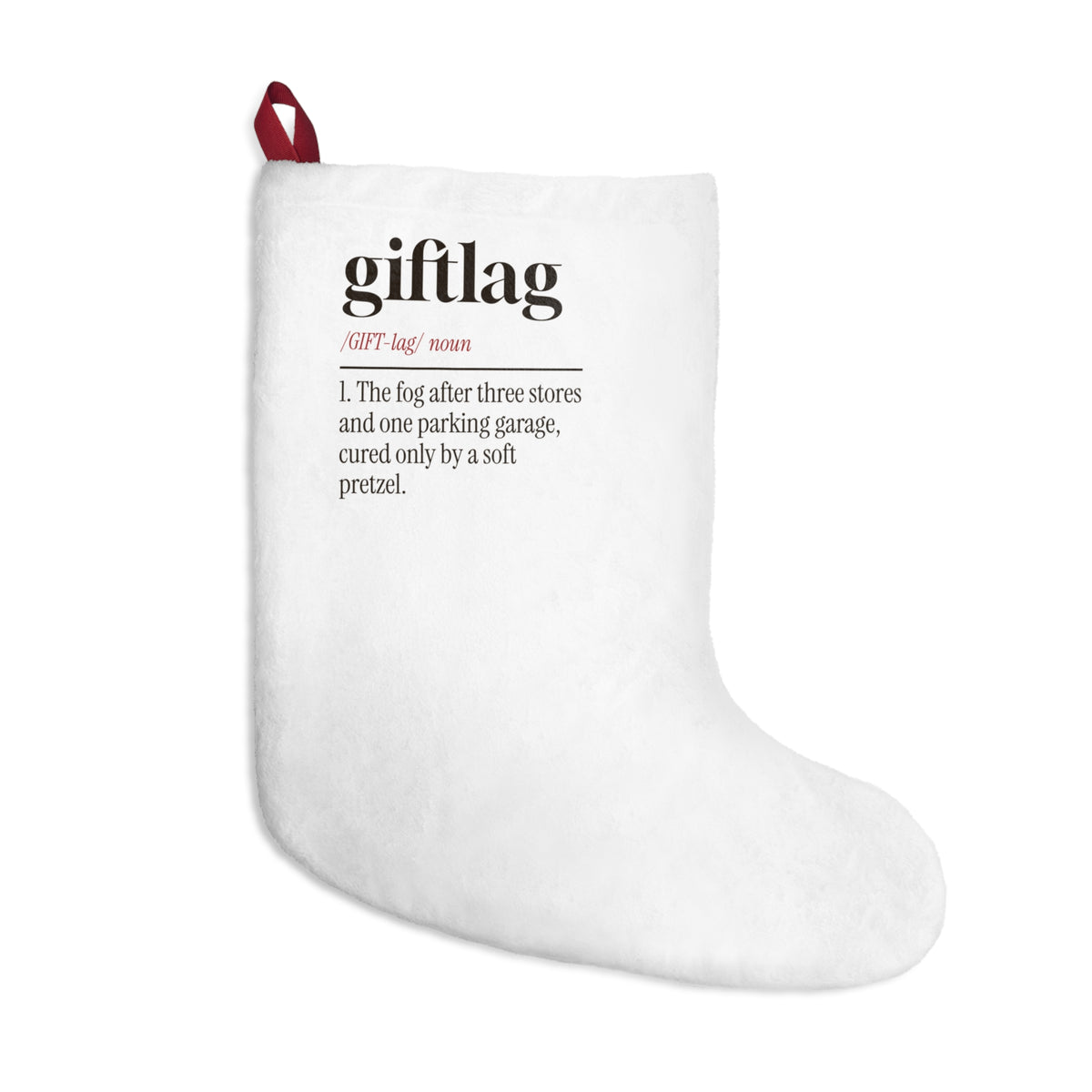 Funny Christmas Shopping Christmas Stocking Giftlag Definition For Shoppers