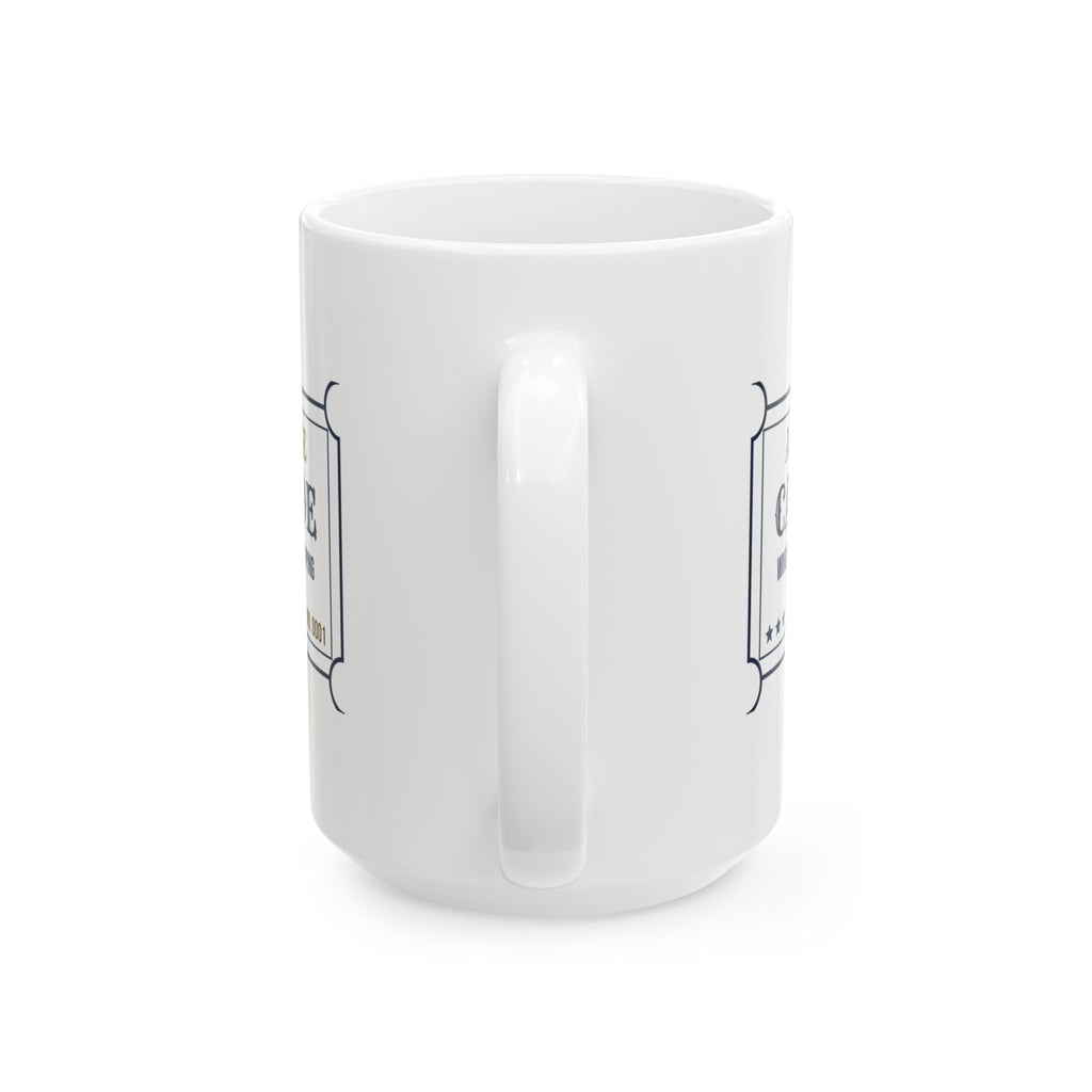 Funny Dog Dad Coffee Mug Car Ride Window Down Ears Flapping Ticket