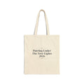 Christmas Tote Bag Purring Under The Tree Lights 2026 For Cat Lovers