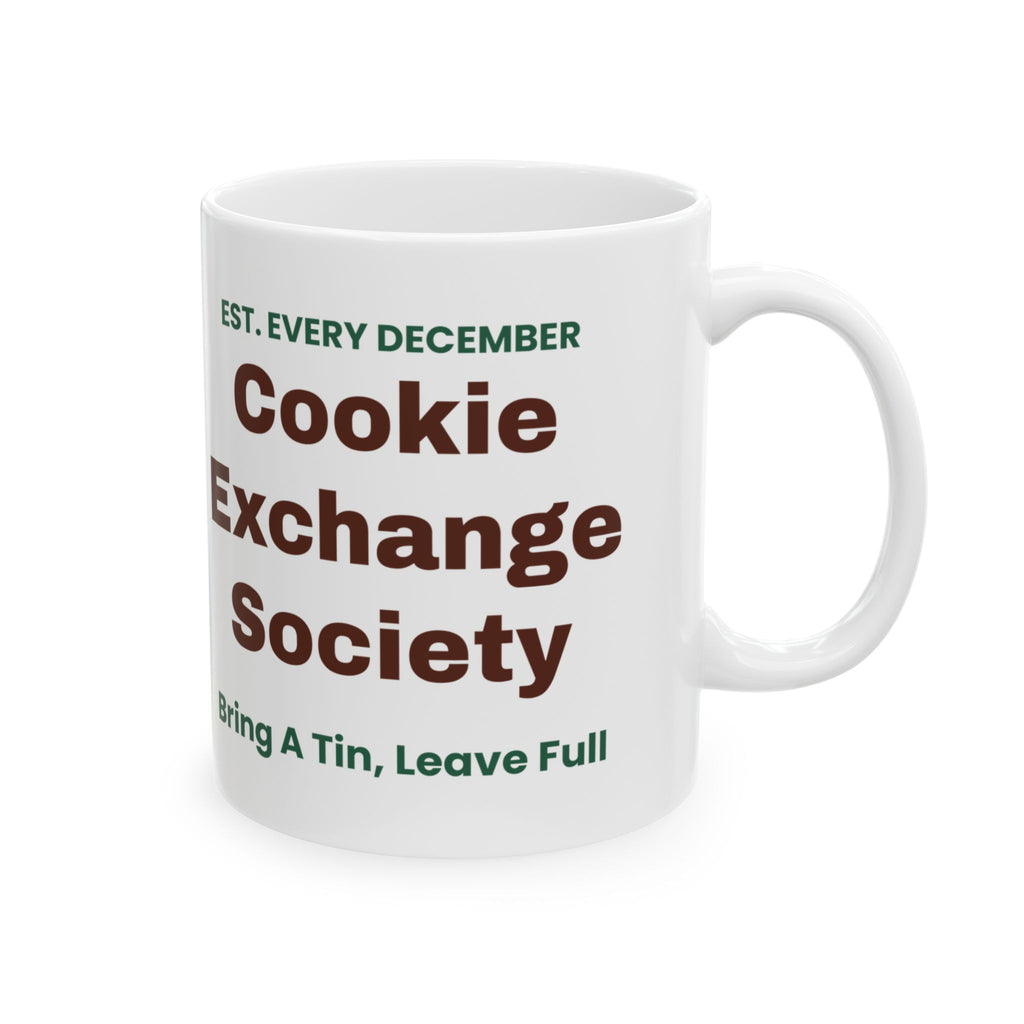 Christmas Cookie Coffee Mug Cookie Exchange Society Bring A Tin