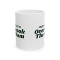 Funny Family Christmas Coffee Mug Most Likely To Overcook The Ham