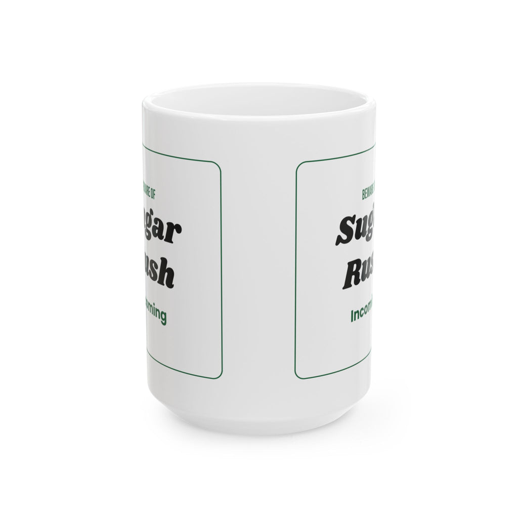Funny Halloween Coffee Mug Sugar Rush Sign For Teachers