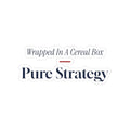 Funny White Elephant Sticker Wrapped In A Cereal Box Pure Strategy