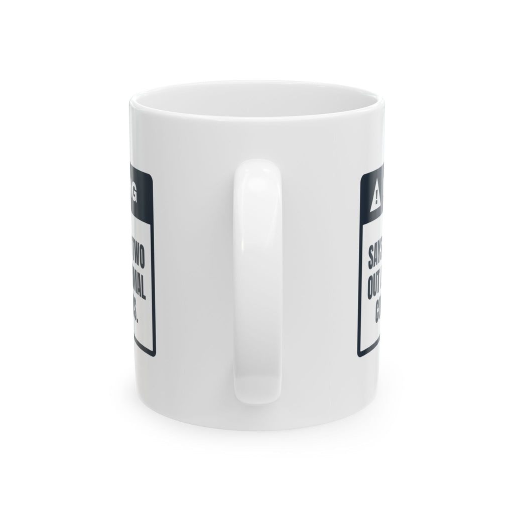 Funny Pickleball Mug Warning Zero Zero Two Said Out Loud
