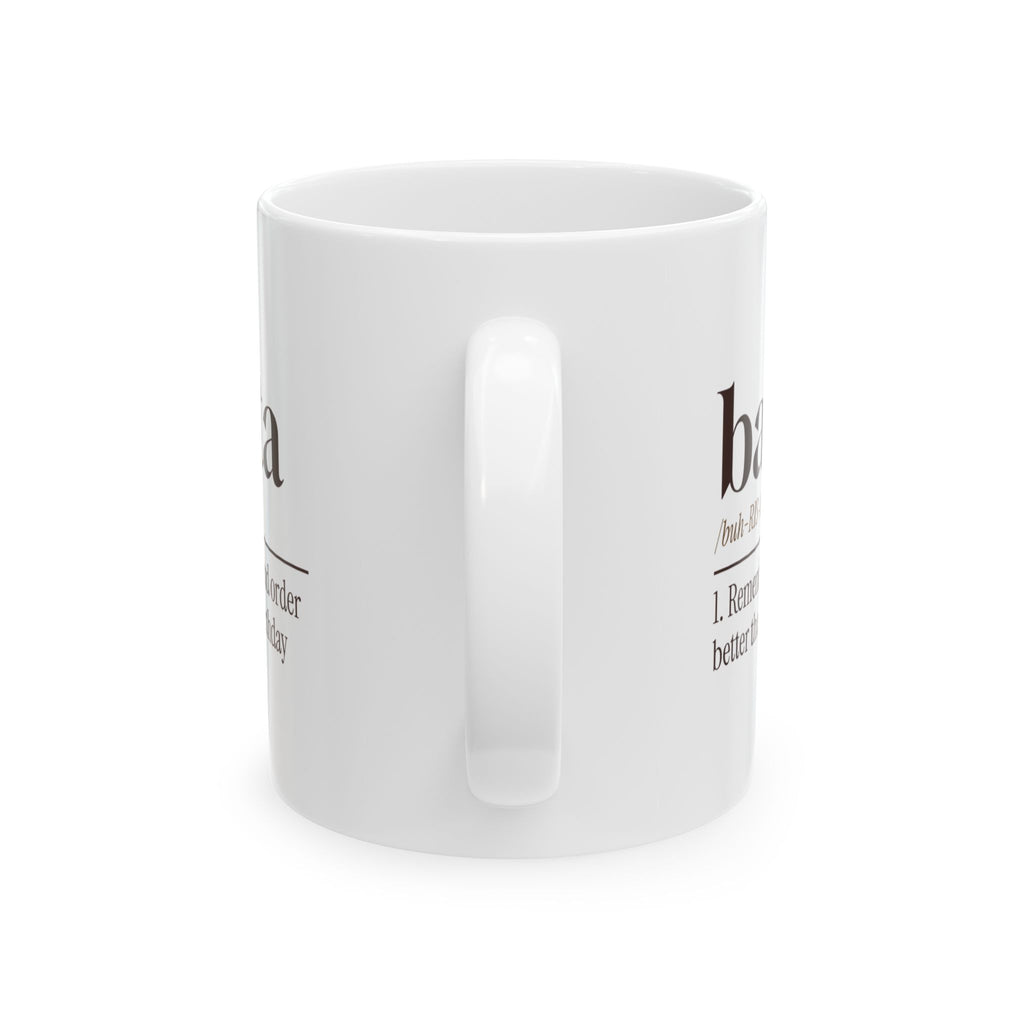 Barista Coffee Mug Remembers Orders Forgets Names