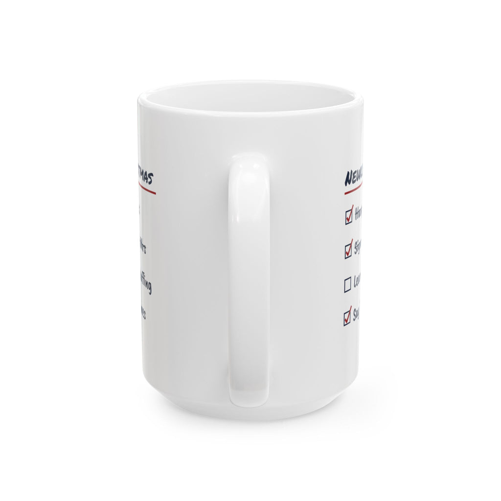 Funny Christmas Coffee Mug Newlywed Christmas Checklist For New Husbands