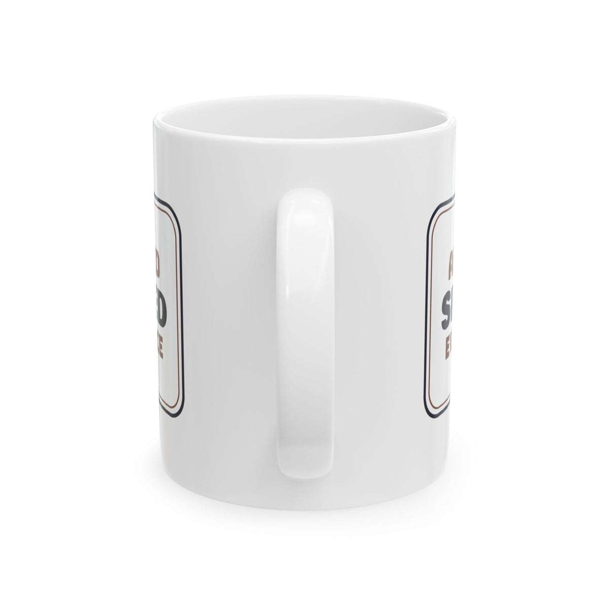 Rescue Pet Coffee Mug Adopted Spoiled Ever Since
