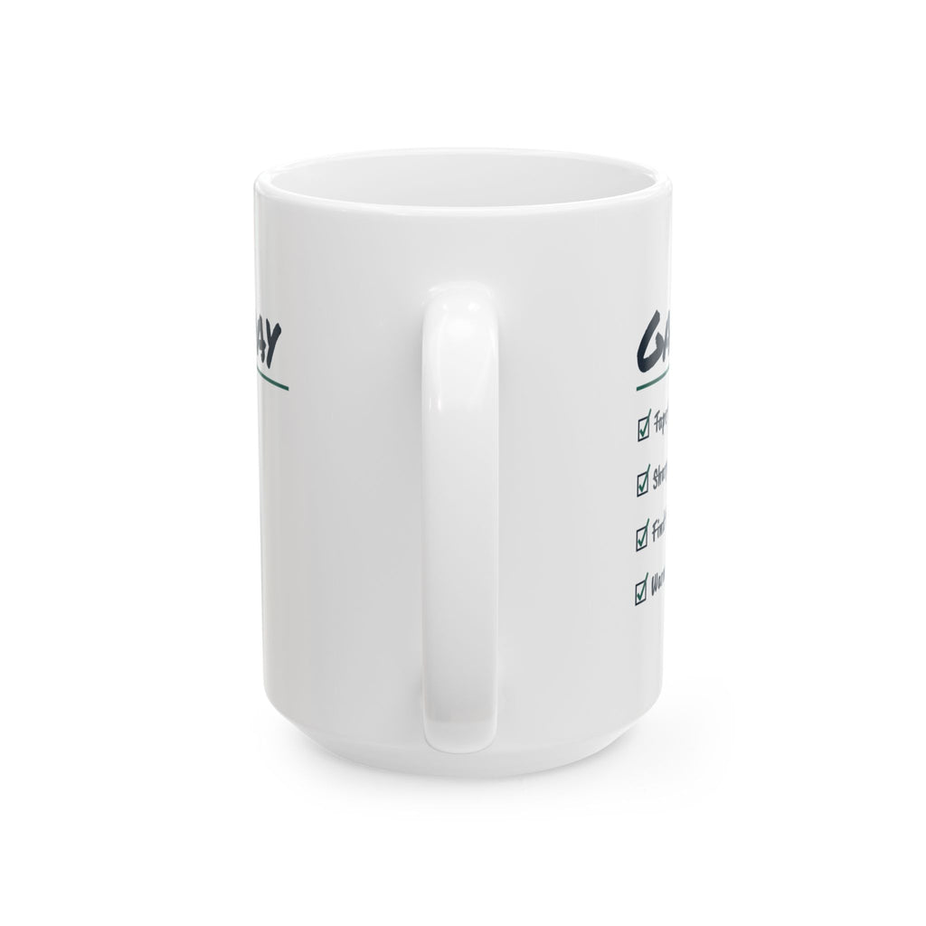 Funny Hockey Mom Coffee Mug Sharpen The Skates Warm Up The Car