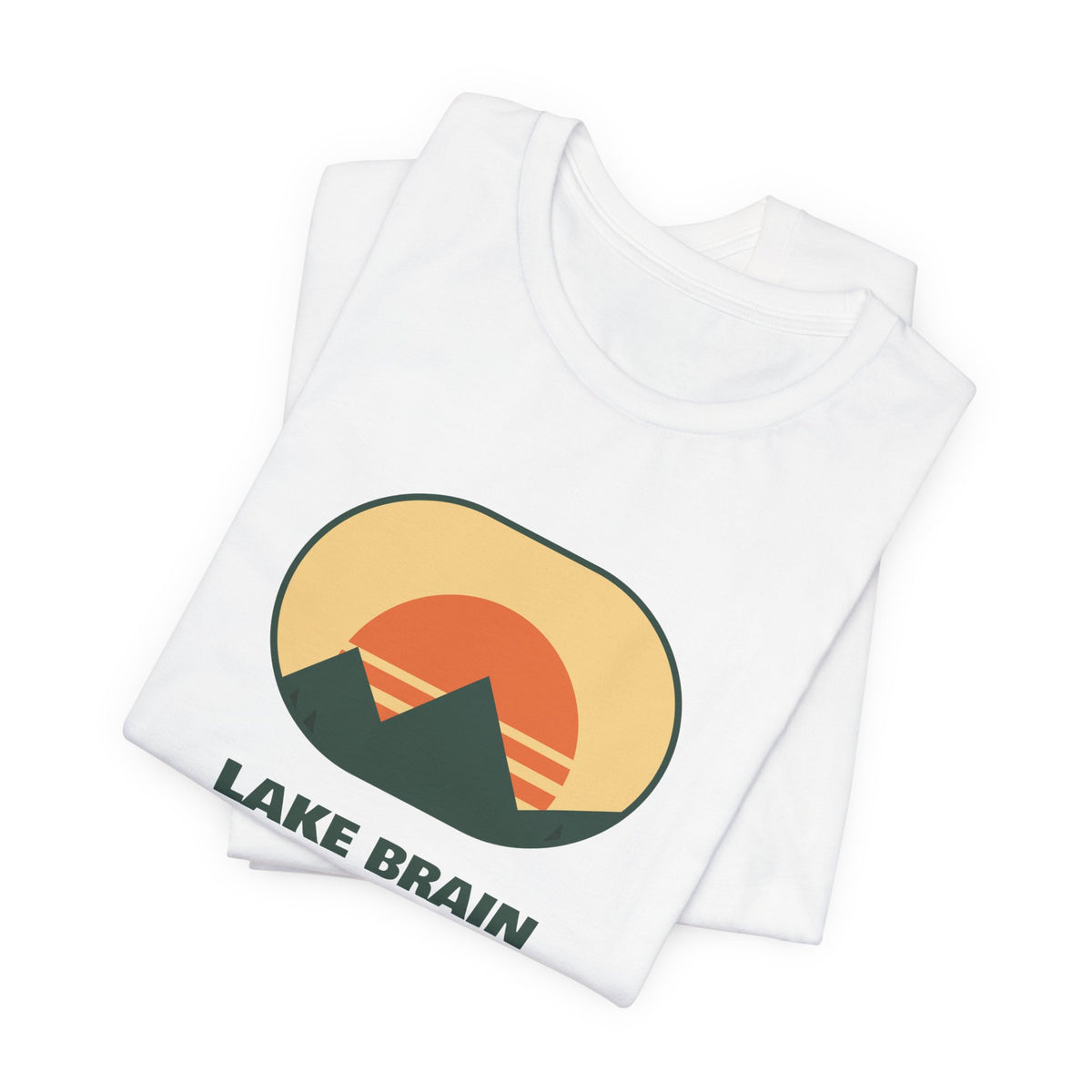 Lake Brain Shirt No Thoughts Just Waves