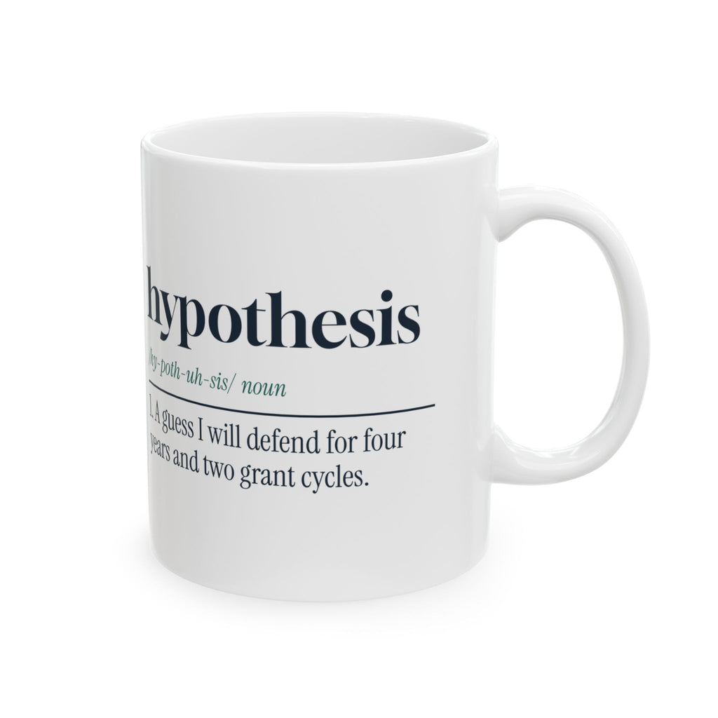 Funny Scientist Coffee Mug Hypothesis Definition For Researchers