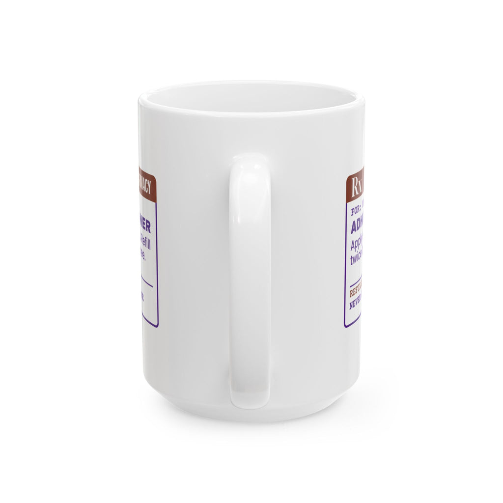 Funny Scrapbooking Coffee Mug Adhesive Runner Rx For Scrapbookers