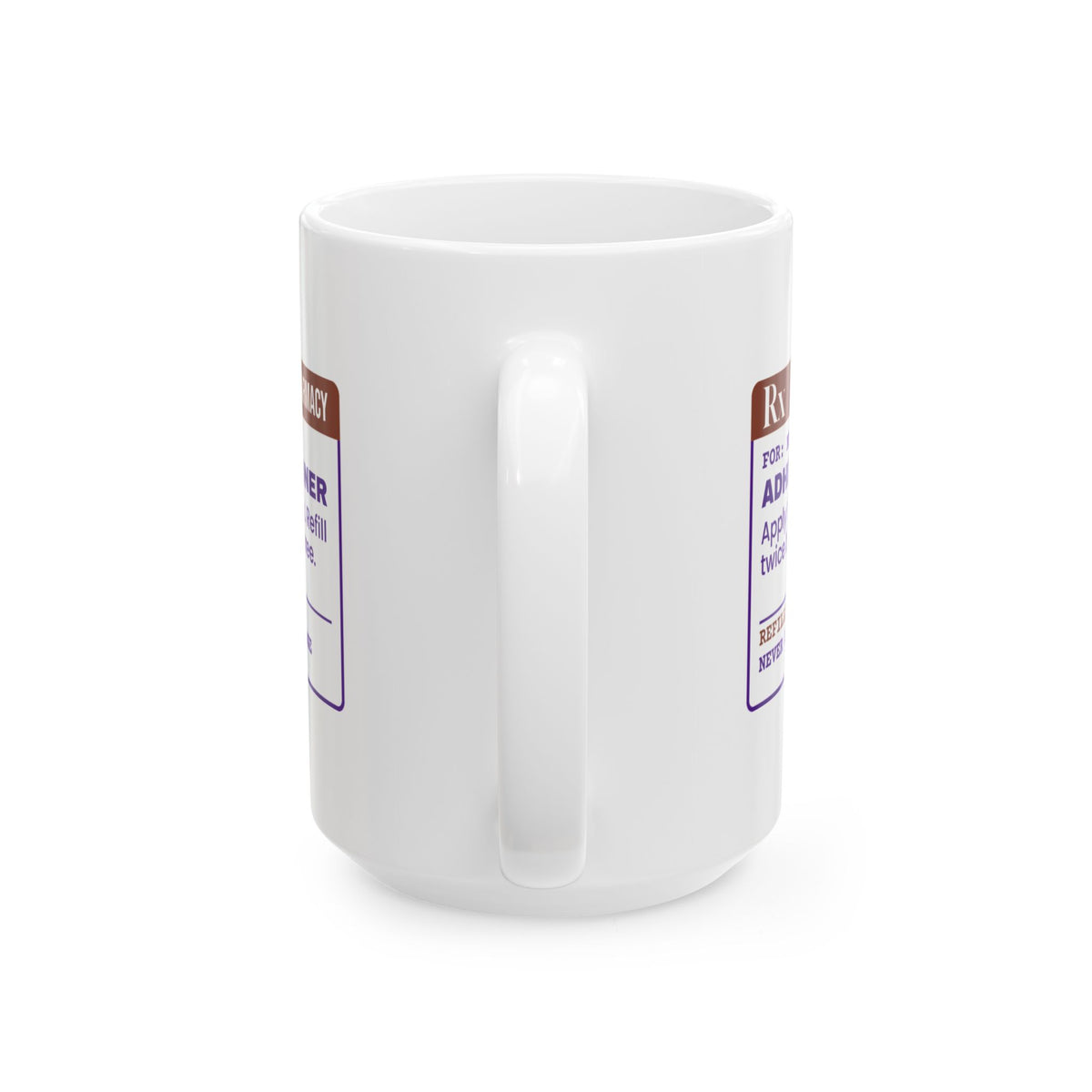 Funny Scrapbooking Coffee Mug Adhesive Runner Rx For Scrapbookers