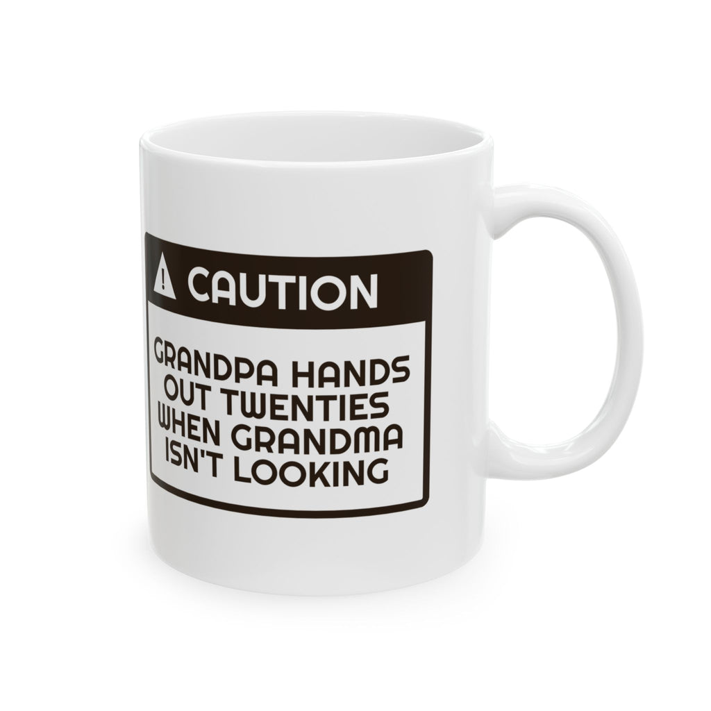 Funny Grandpa Warning Coffee Mug Secret Twenties For Grandpa