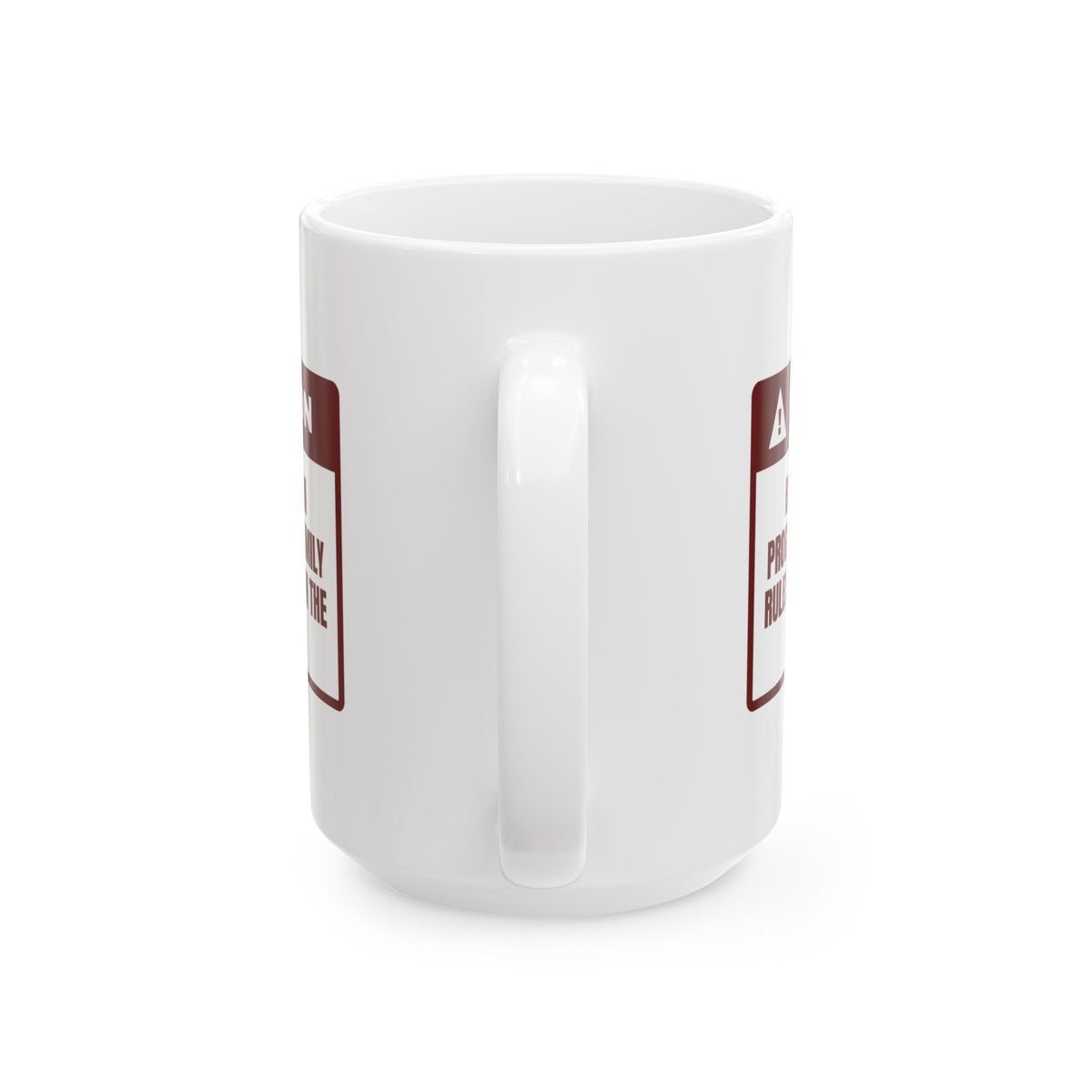 Funny Christmas Family Coffee Mug House Rules Differ From The Box