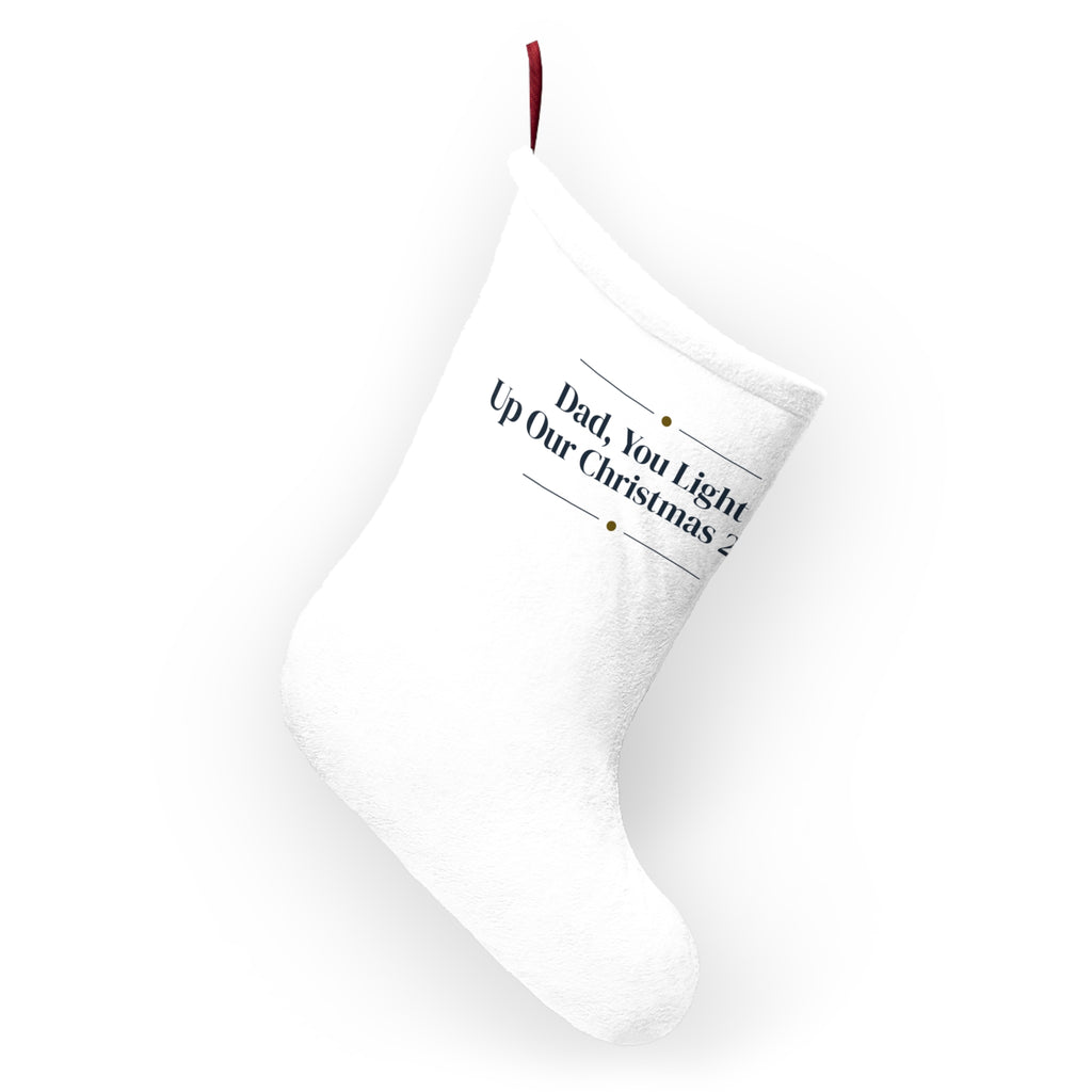 Christmas Stocking Dad You Light Up Our Christmas 2026 Keepsake