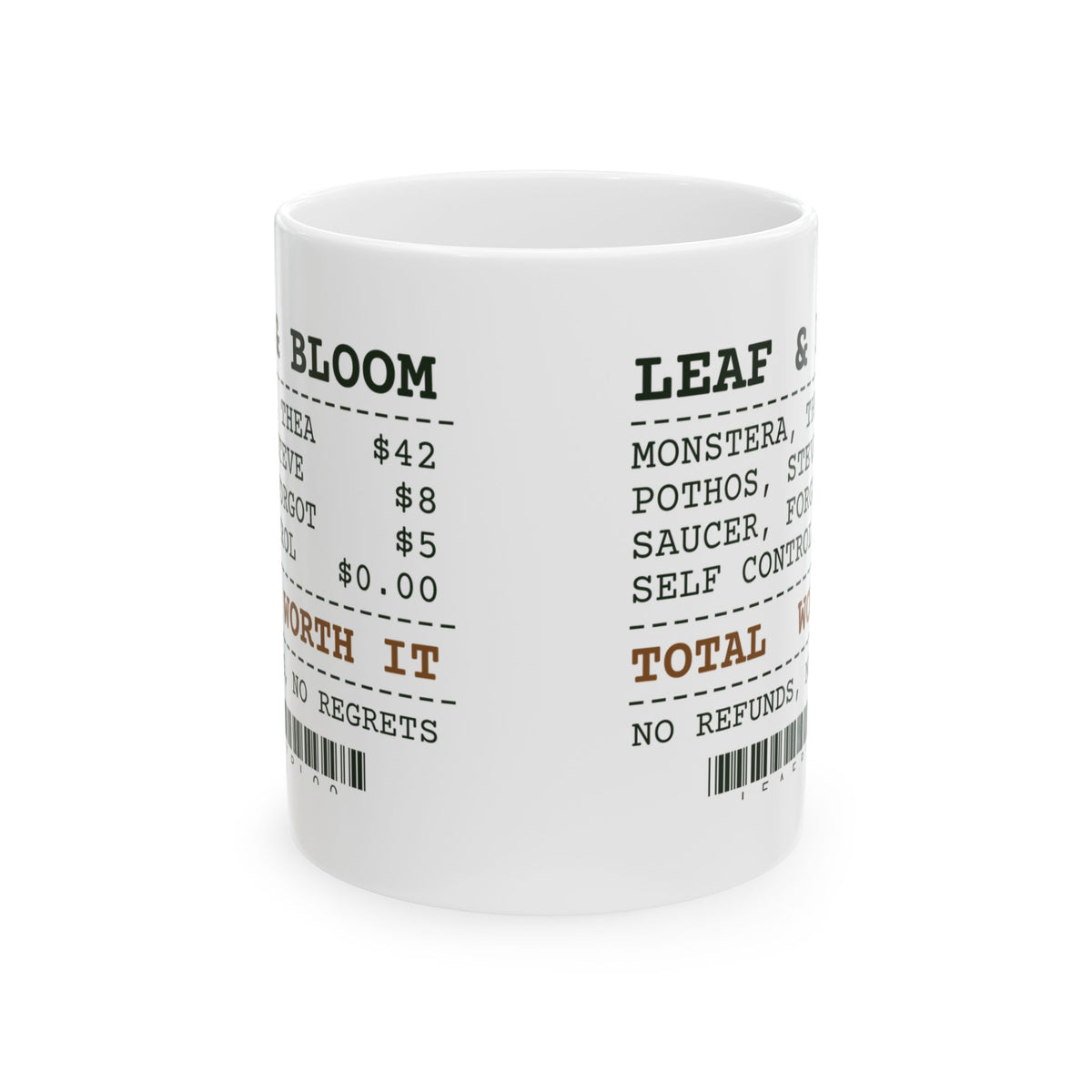 Plant Lover Coffee Mug Worth It Every Single Pot