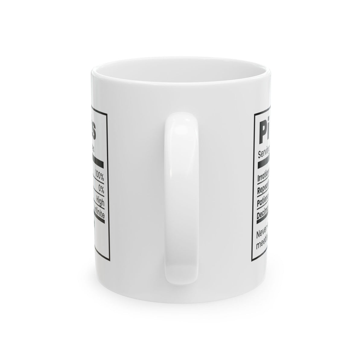 Math Lover Coffee Mug Pi Facts Infinite Decimal