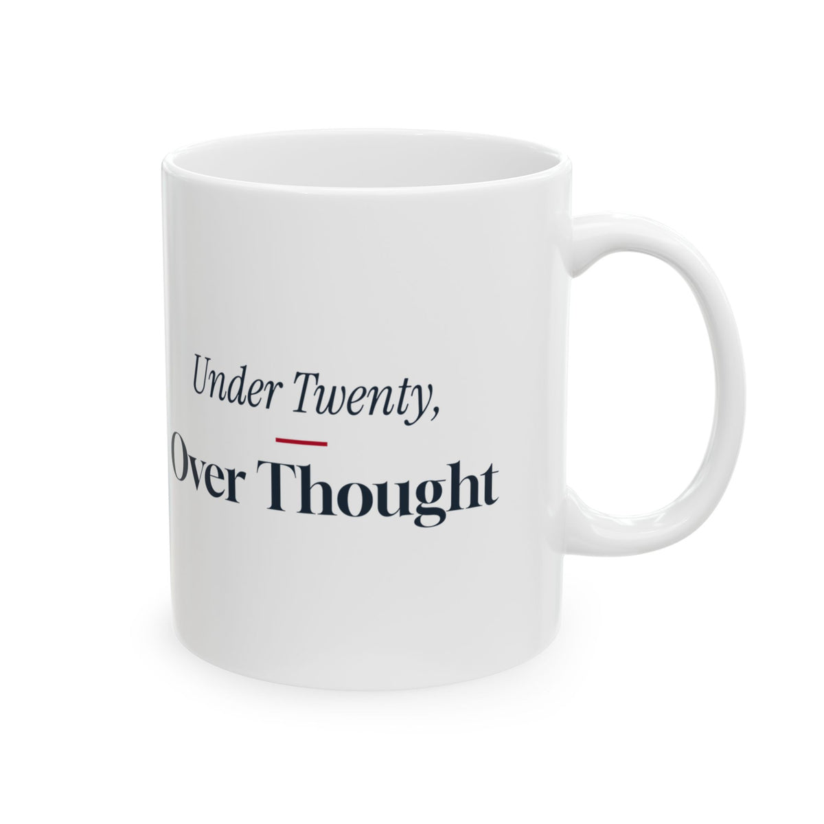 Funny White Elephant Coffee Mug Under Twenty Over Thought