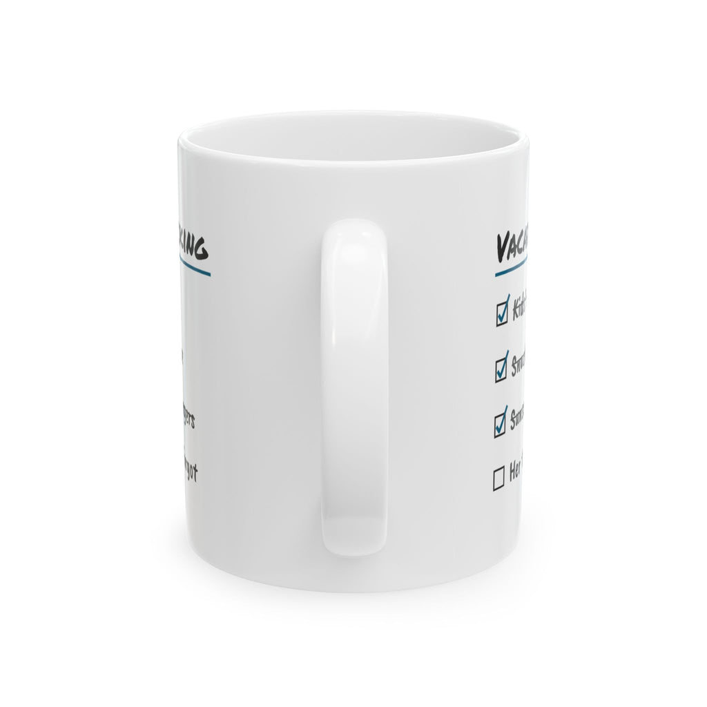 Vacation Packing Coffee Mug For Wife