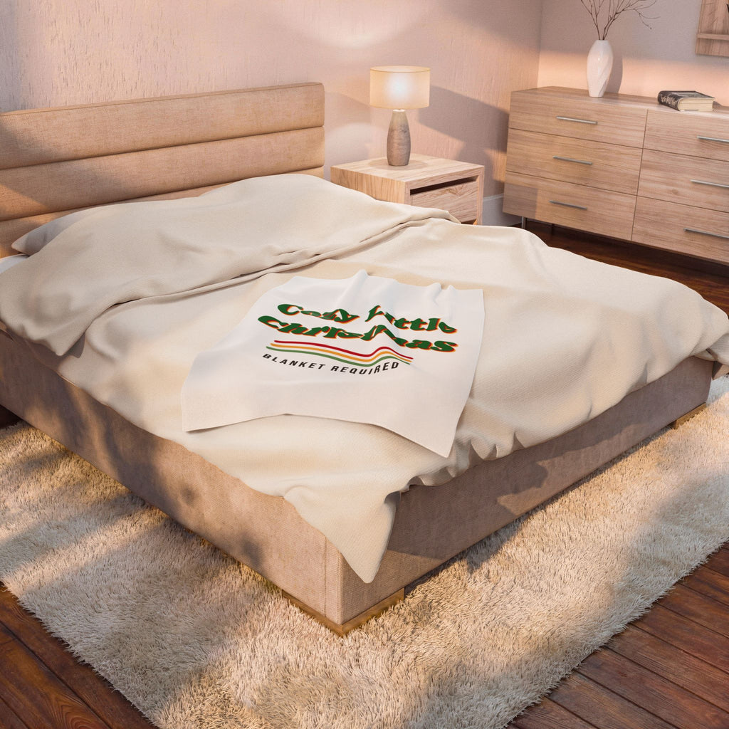 Cozy Little Christmas Throw Blanket Blanket Required