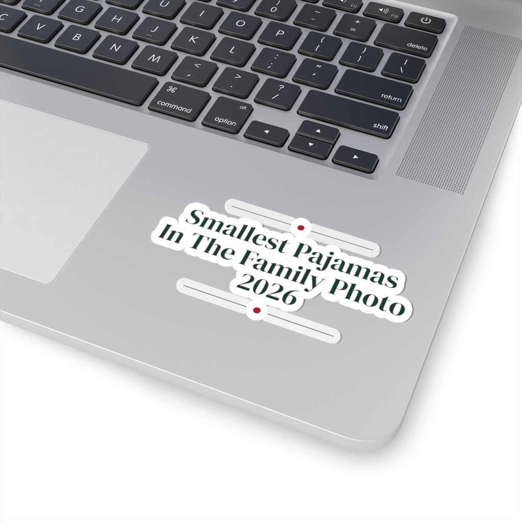 Baby's First Christmas 2026 Sticker Smallest Pajamas For New Parents
