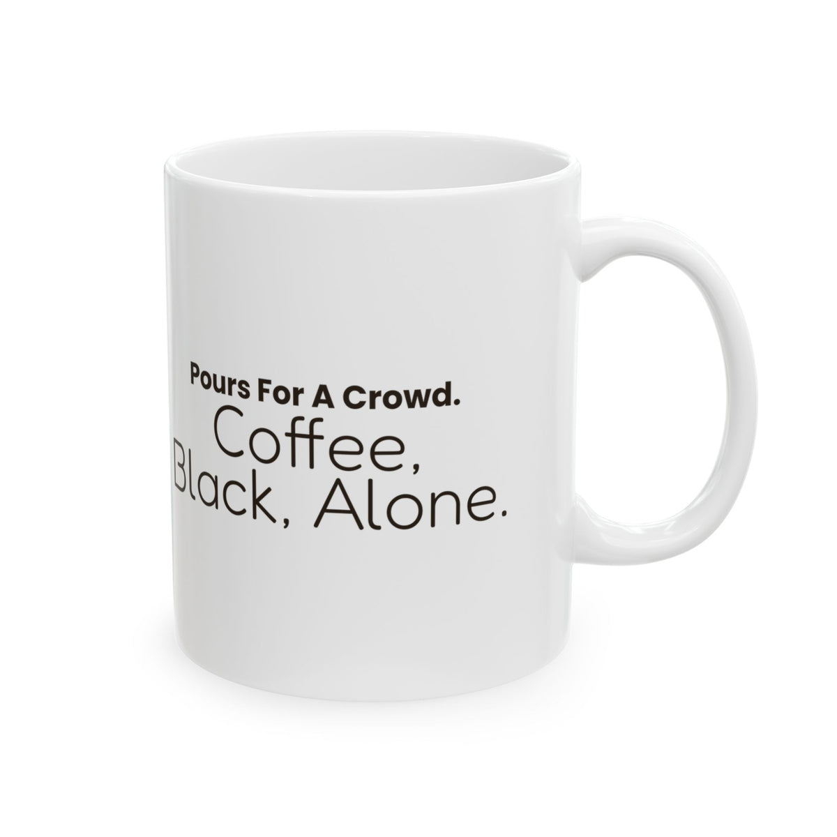 Funny Bartender Coffee Mug Pours For A Crowd Coffee Black Alone