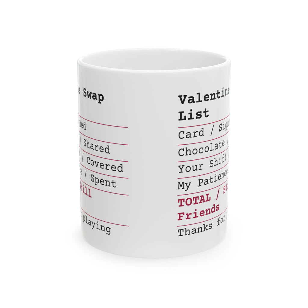 Funny Office Valentine Swap Coffee Mug For Coworkers