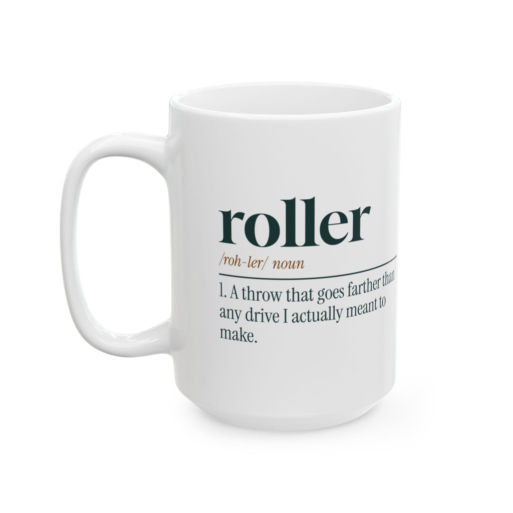 Funny Disc Golf Coffee Mug Roller Dictionary Definition For Disc Golfers