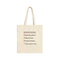 Funny Christmas Tote Bag Shopping Checklist Buy Everyone Socks