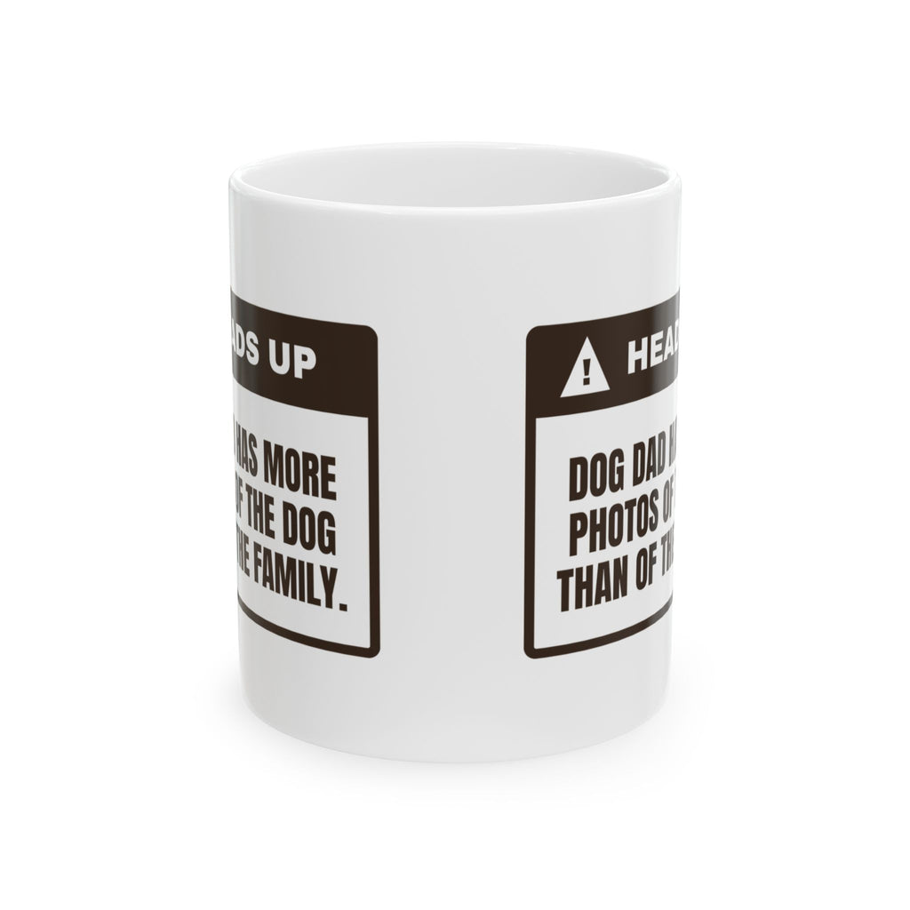 Funny Dog Dad Coffee Mug More Dog Photos Than Family Photos