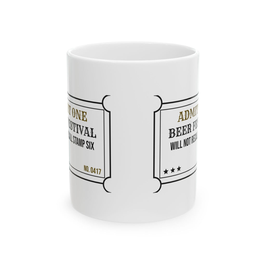 Beer Festival Pass Coffee Mug For Dad