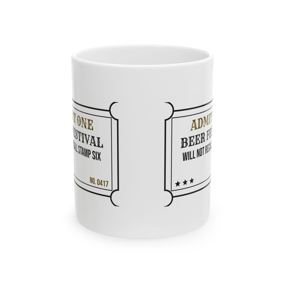 Beer Festival Pass Coffee Mug For Dad