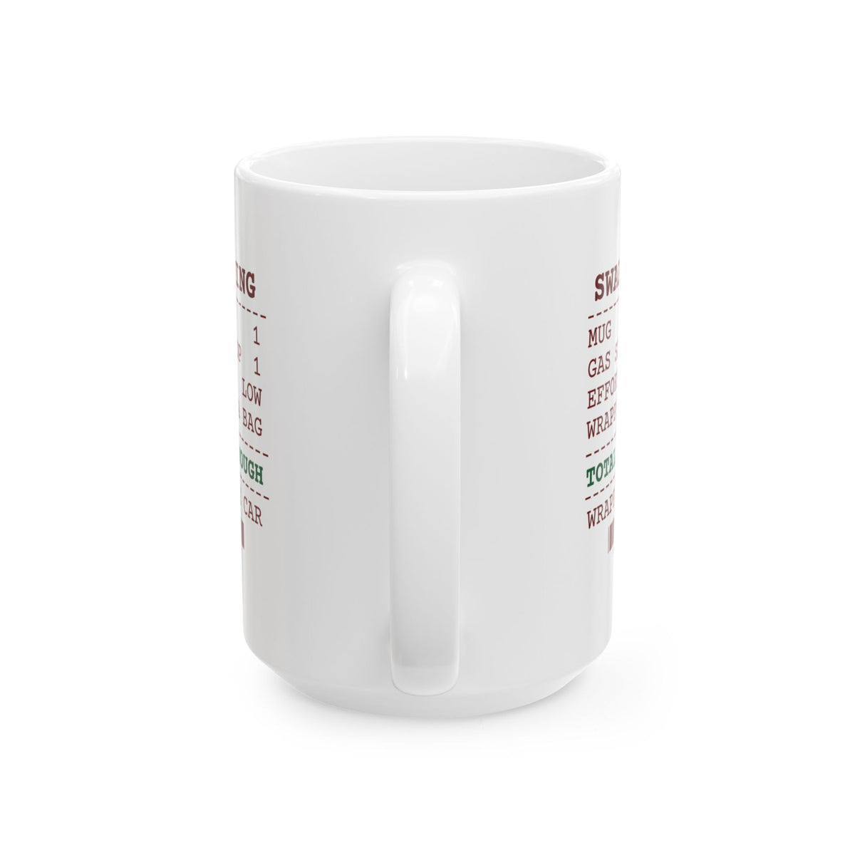Funny White Elephant Coffee Mug Gas Station Find Wrapped In The Car