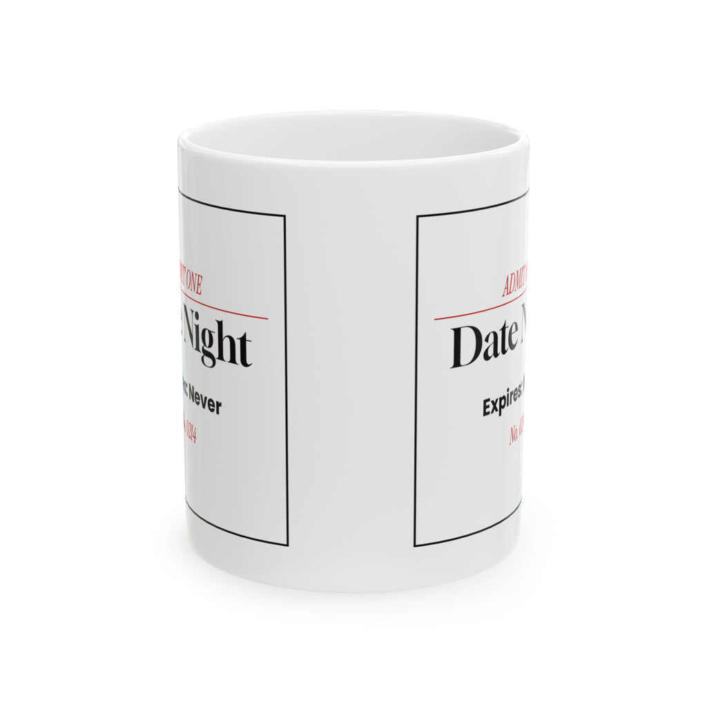 Date Night Coffee Mug For Her Valentine