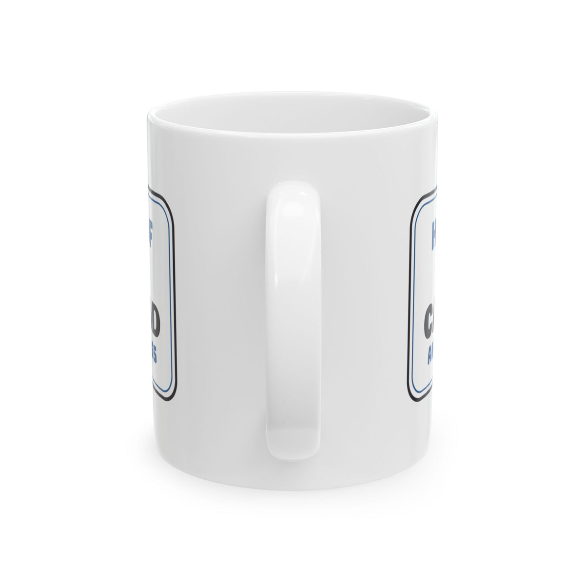 Funny Cat Dad Mug One Cat Dad And His Boss Sign