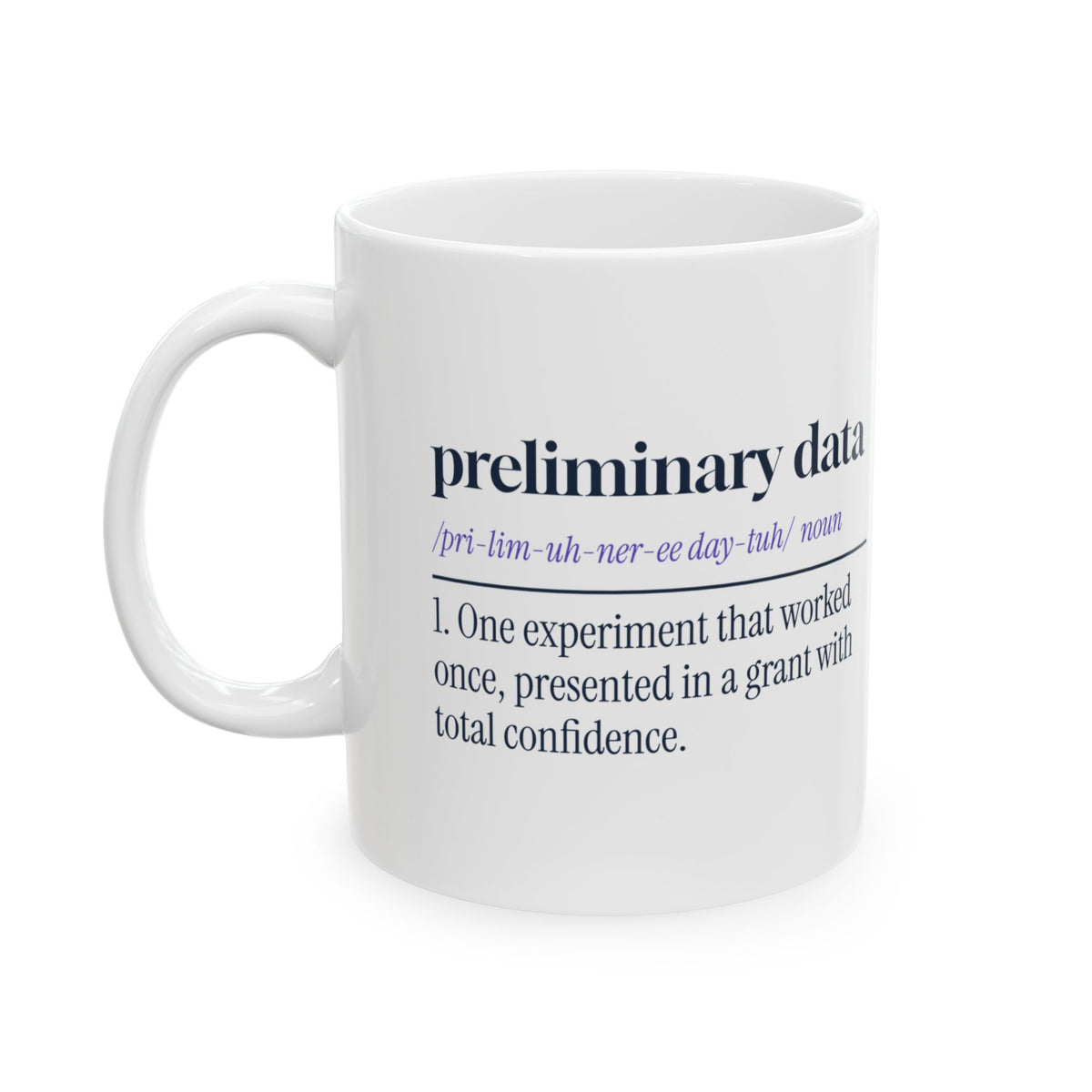 Scientist Mug Preliminary Data Dictionary Definition