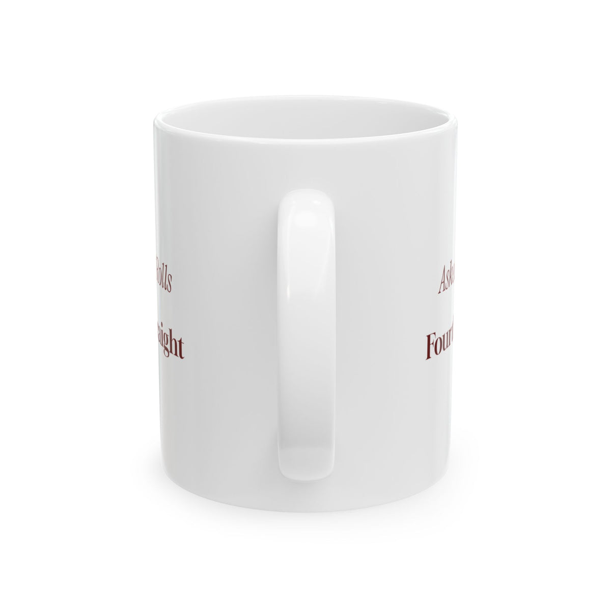 Funny Christmas Coffee Mug Asked To Bring Rolls Fourth Year Straight