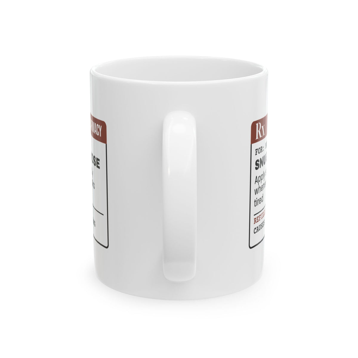 New Mom Coffee Mug Prescription For Mommy Dose Snuggles