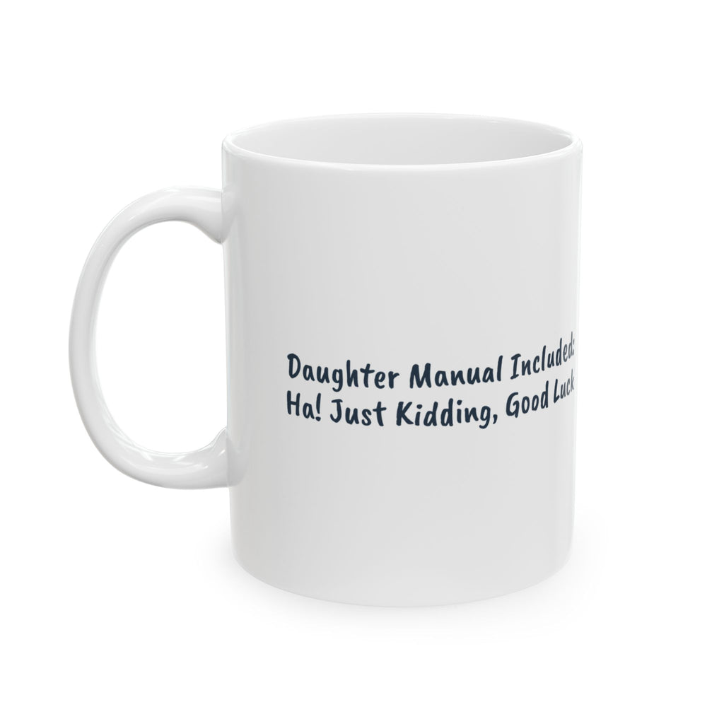 Daughter Manual Coffee Mug "Good Luck" For Parents