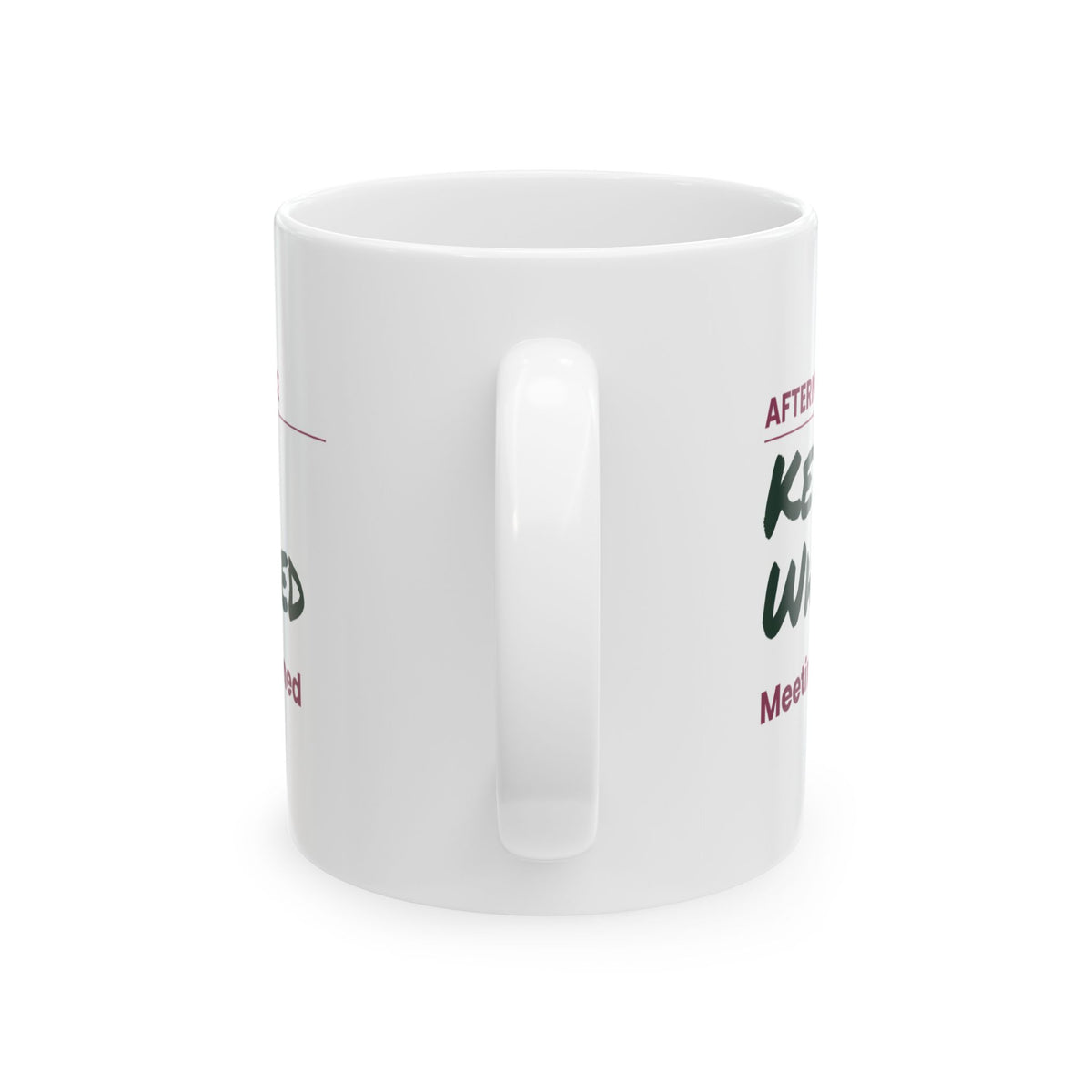 Funny Tea Lover Coffee Mug Kettle Whistled Meeting Postponed