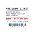 Funny Christmas Host Sticker Offers To Help 23 Receipt For Hosts
