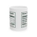 Hot Cocoa Coffee Mug Snow Day Nutrition Facts For Winter Lovers