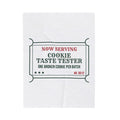 Funny Christmas Throw Blanket Cookie Taste Tester One Per Batch For Bakers