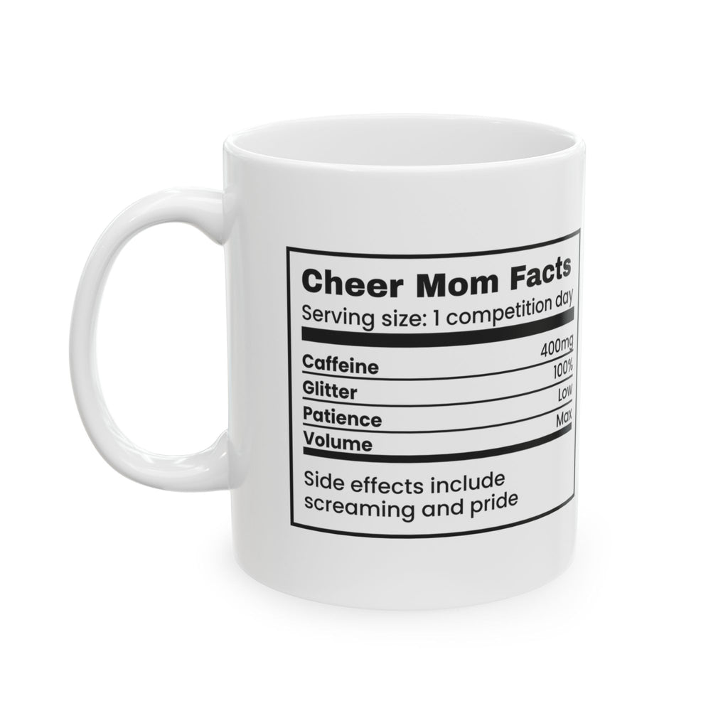Cheer Mom Coffee Mug For Cheerleading