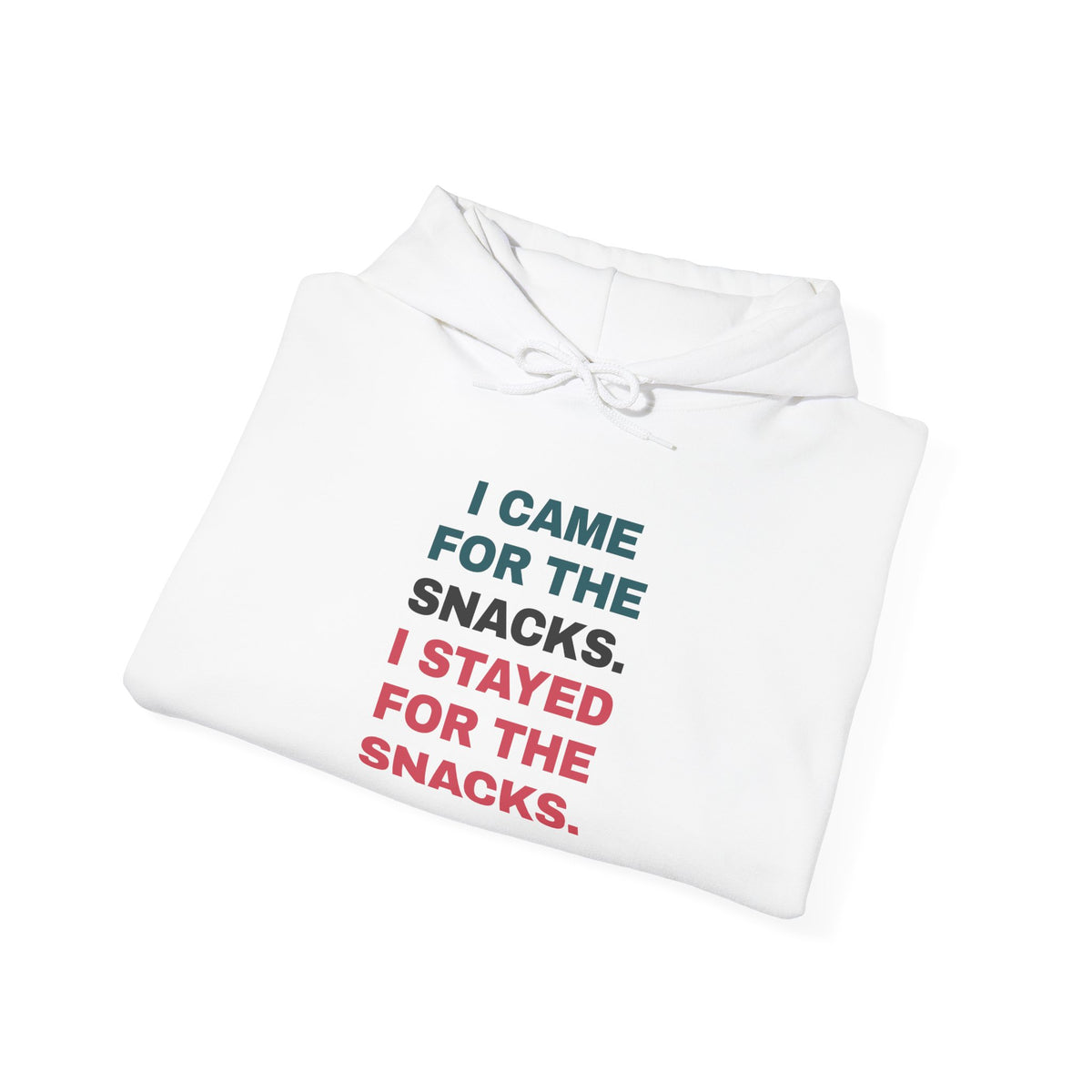 Funny Snack Lover Hoodie I Came For The Snacks