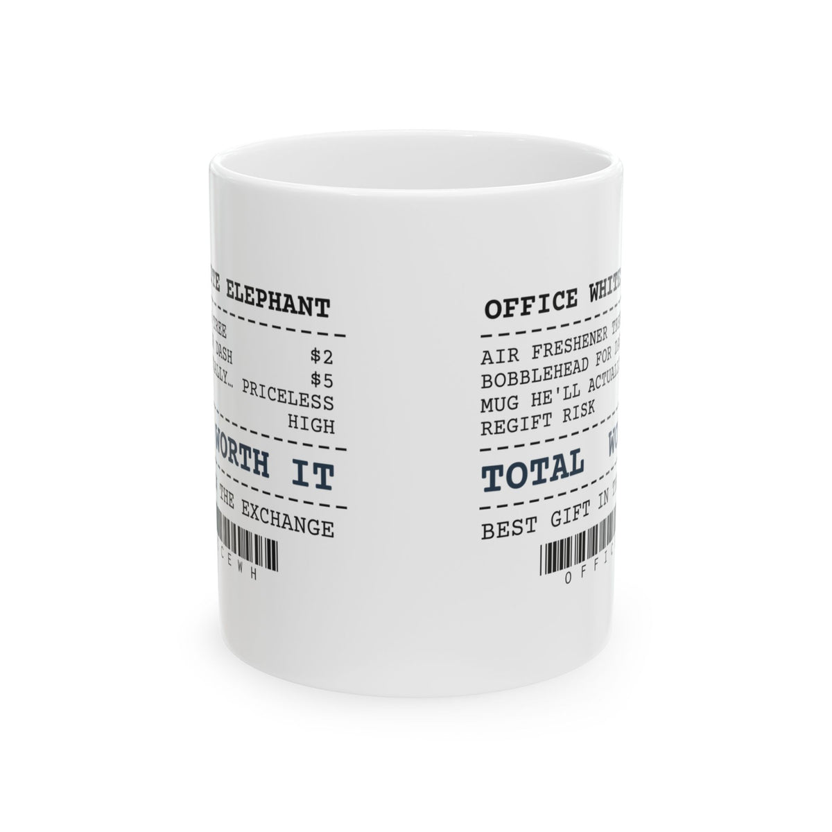 White Elephant Worth It Coffee Mug For Car Guys