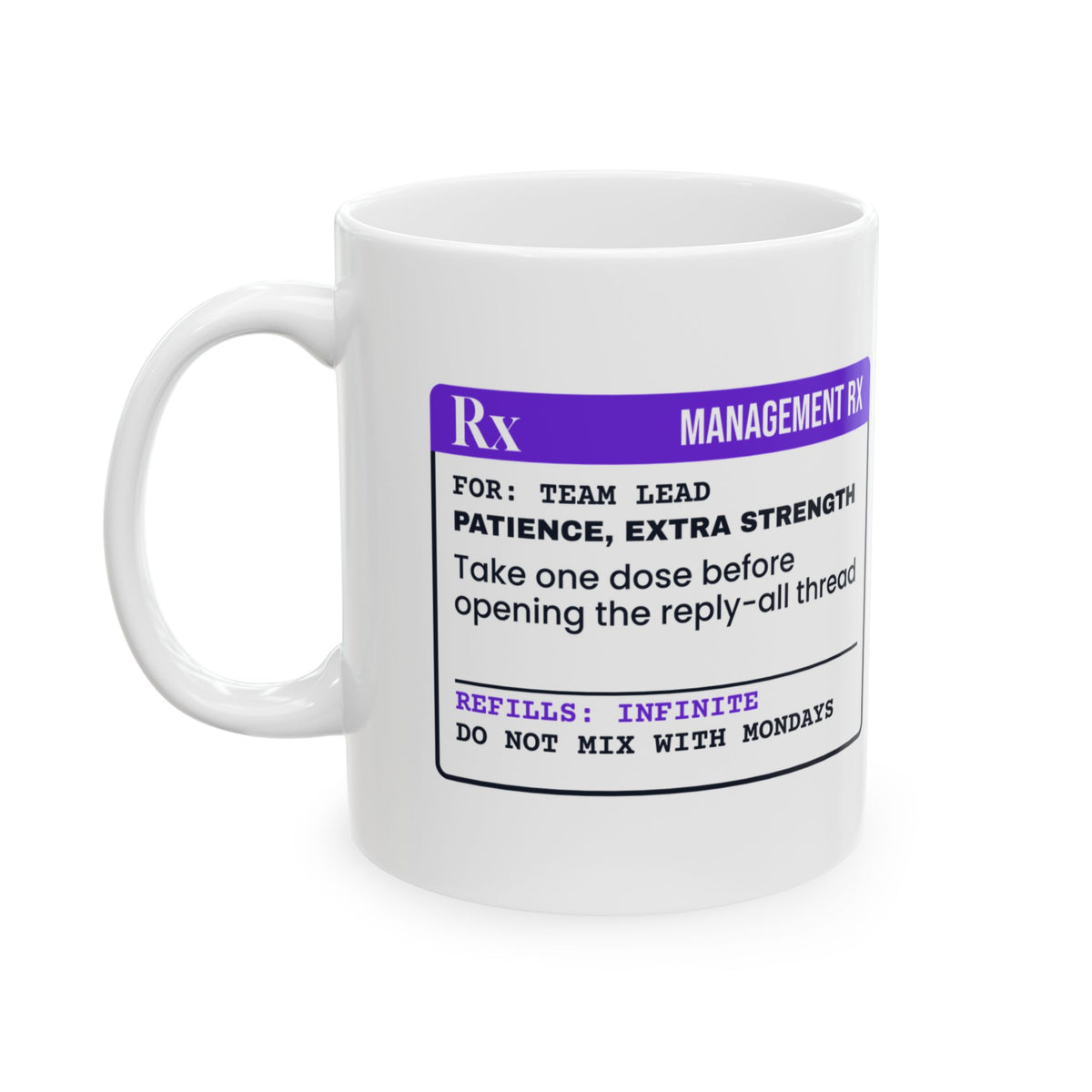 Patience Extra Strength Coffee Mug For Boss