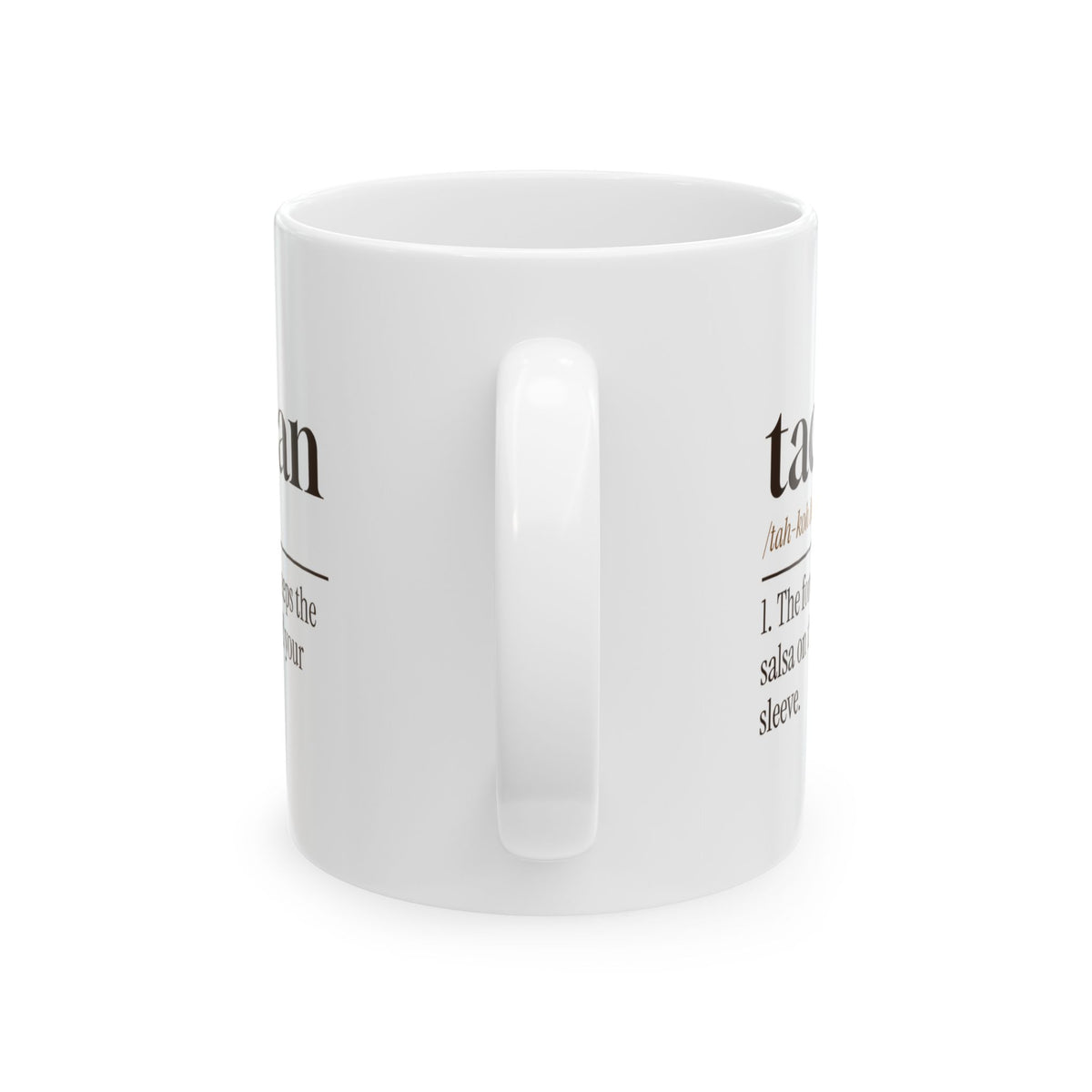 Funny Taco Coffee Mug Taco Lean Definition For Taco Lovers